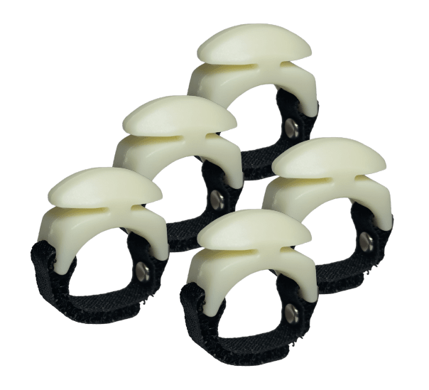 5-Pack Line Cutterz Ceramic Blade Ring - Glow-in-the-Dark