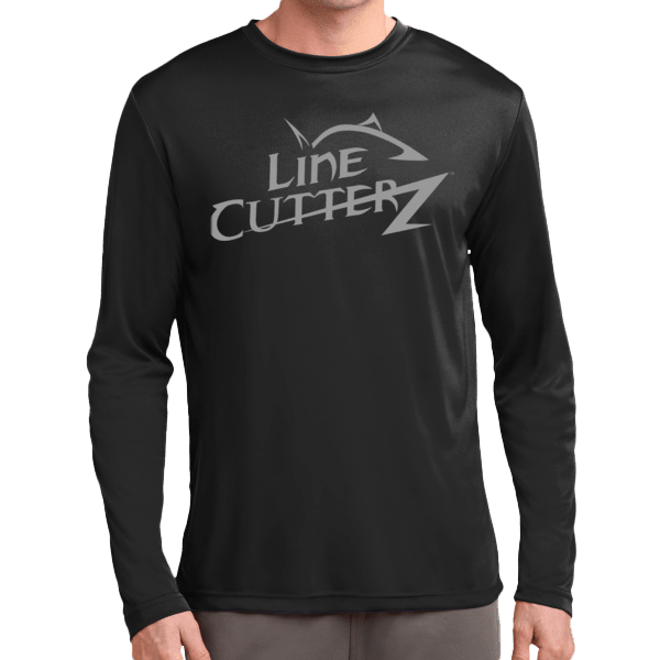 Line Cutte*z Long-Sleeve Fishing Hoodie *PRINTING ERROR* – Line