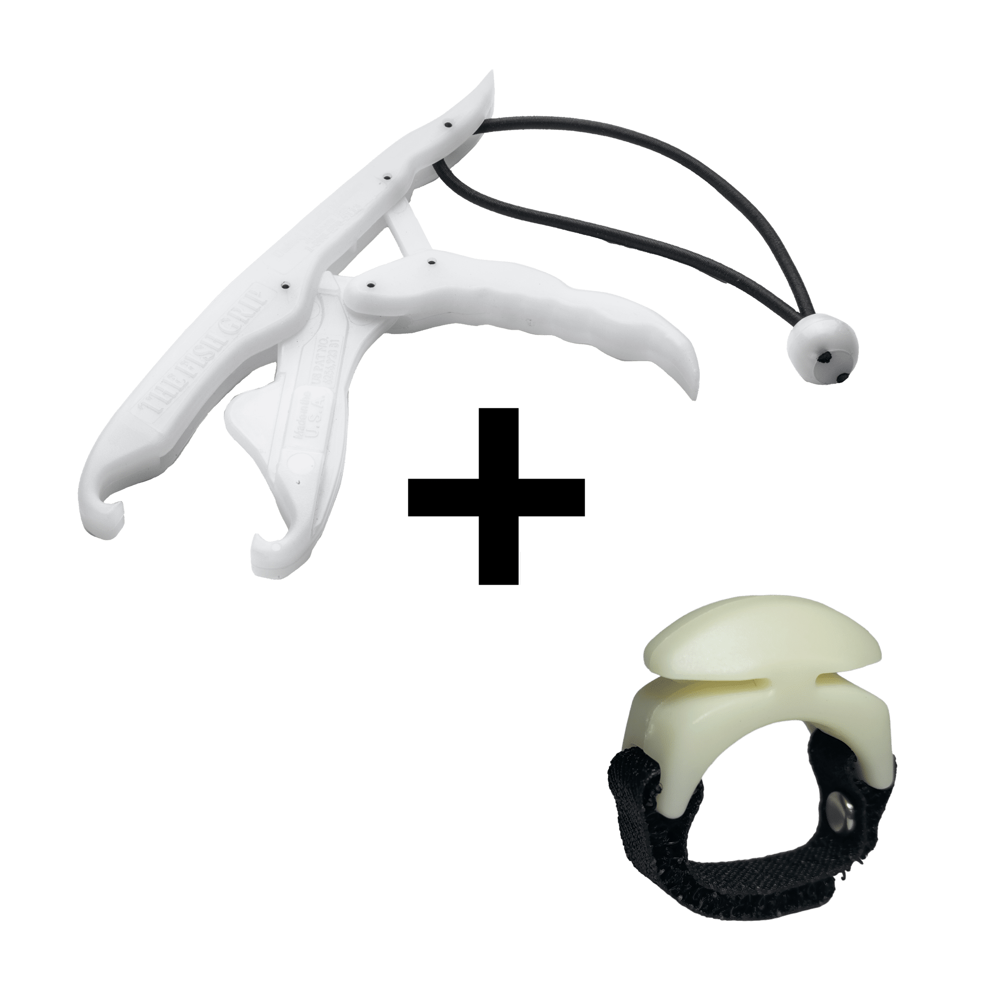 Washable COMBO DEAL - Line Cutterz Ring + Lunker Tamers By The Fish Grip  for Reusable