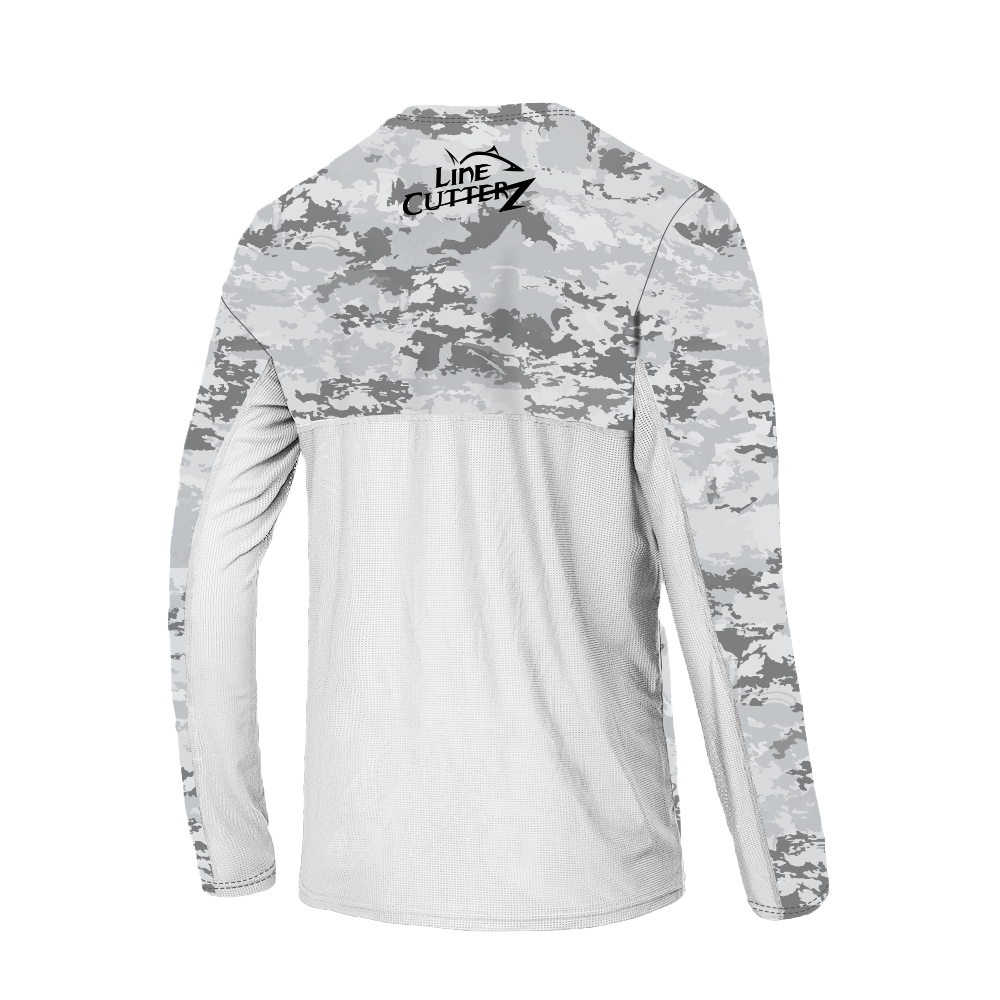 Line Cutterz Camo Fishing Shirt Shirts Line Cutterz 