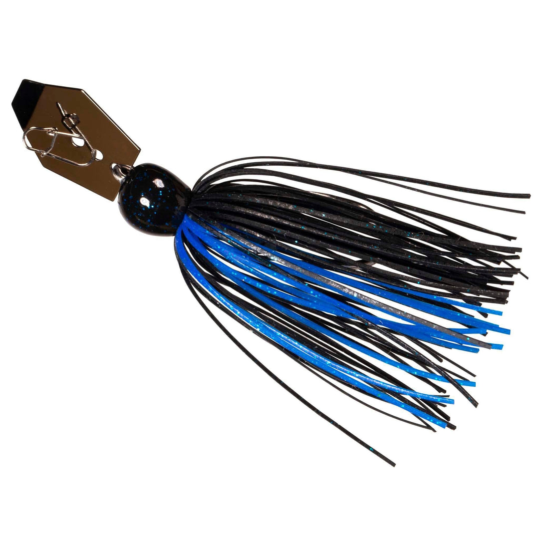 Z-Man - ChatterBait MinMax Z-Man Fishing Products 3/8oz Black/Blue 