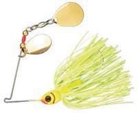 Booyah - Tandem Blade Spinnerbait Booyah 3/8oz Chartreuse Colorado