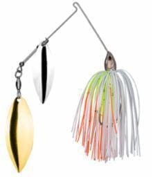 Strike King - Tour Grade Spinnerbait Strike King 3/8oz Gold Shiner Willow/Willow