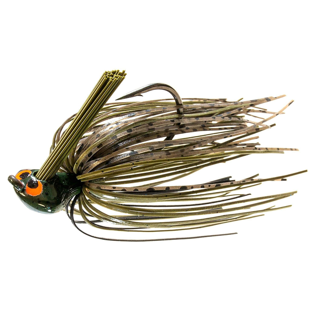 Z-Man CrossEyeZ Flipping Jig Lure Z-Man Fishing Products 3/8oz Green Pumpkin 