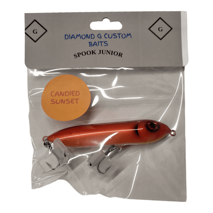 Diamond G Custom Baits - Spook Junior Diamond G Custom Baits Candied Sunset 