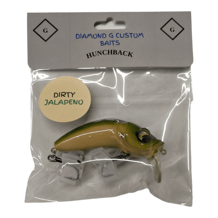 Diamond G Custom Baits - Hunchback Diamond G Custom Baits Dirty Jalapeno 