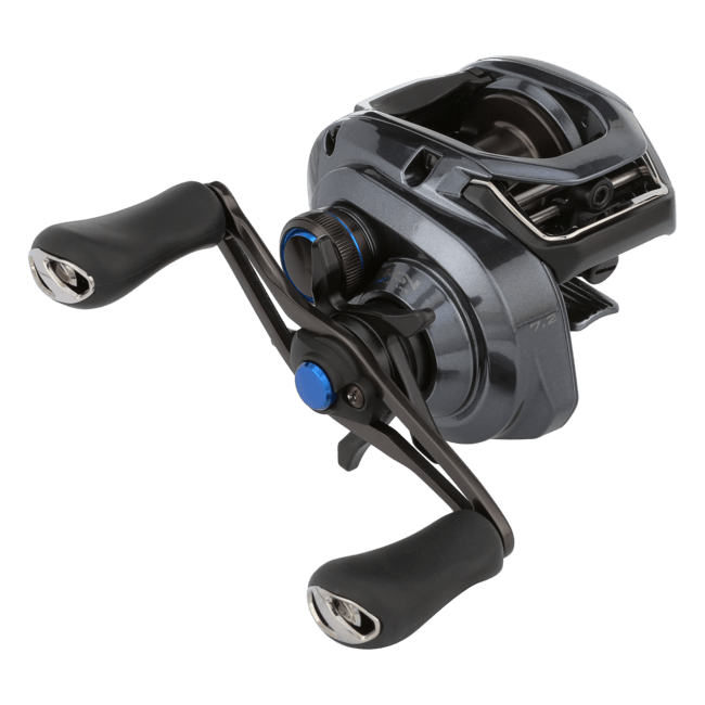 Shimano - SLX 70 A Low-Profile Baitcast Reel Shimano Right-Hand 7.2:1 