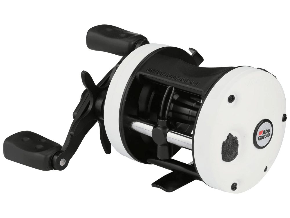 Abu Garcia - "The White Edition" Ambassadeur C3 Round Baitcast Reel Fishing Reel Abu Garcia 