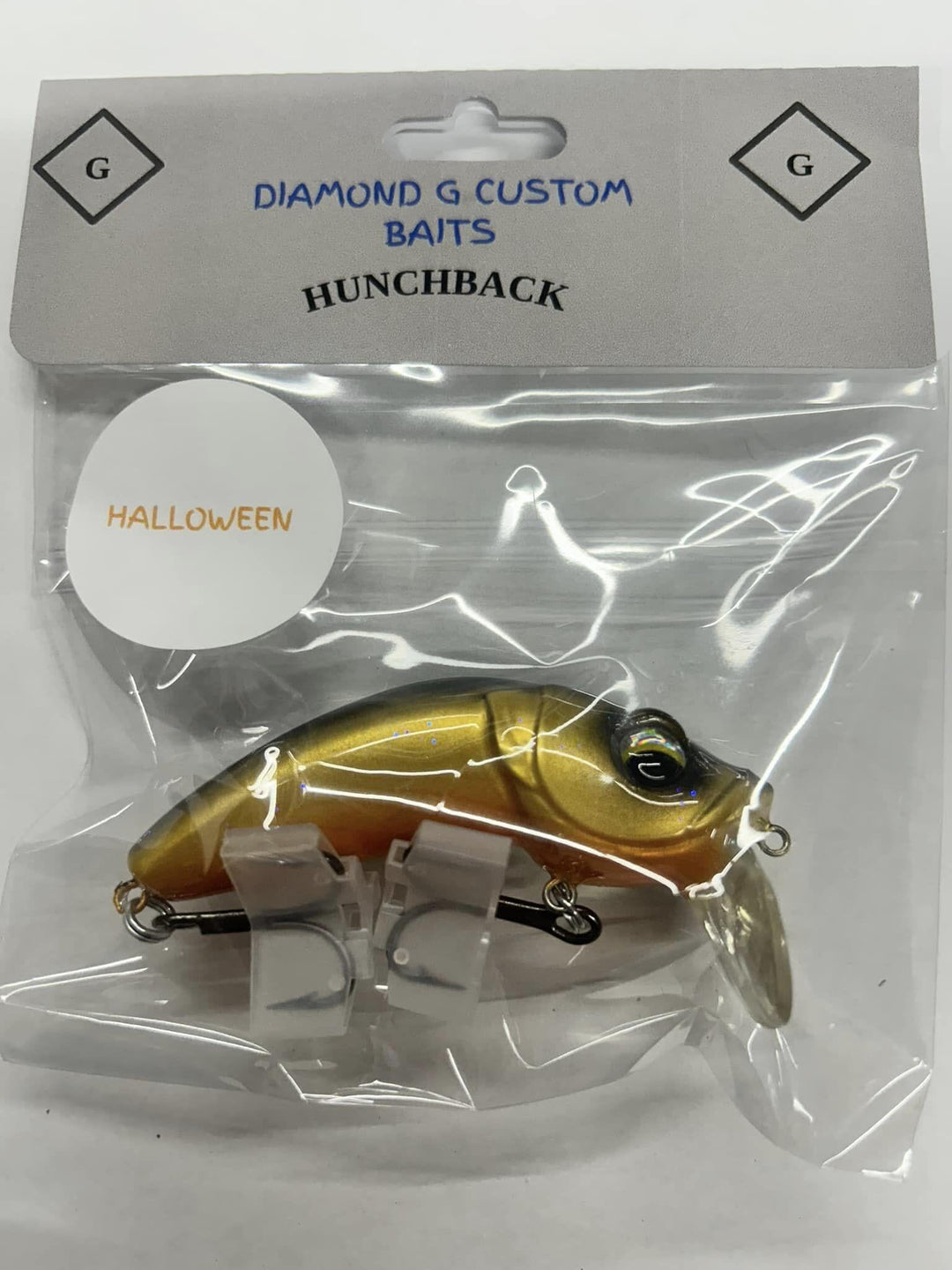 Diamond G Custom Baits - Hunchback Diamond G Custom Baits Halloween 