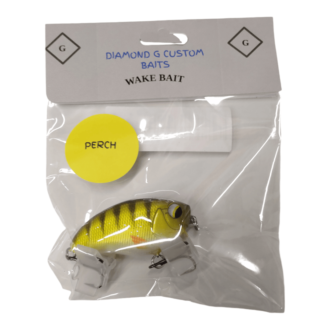 Diamond G Custom Baits - Wake Bait Diamond G Custom Baits Perch 