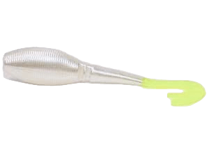 Whippin Chicken Jerk Bait 4” - 6pk Lure Chicken Boy Lures Pearl & Chartreuse 