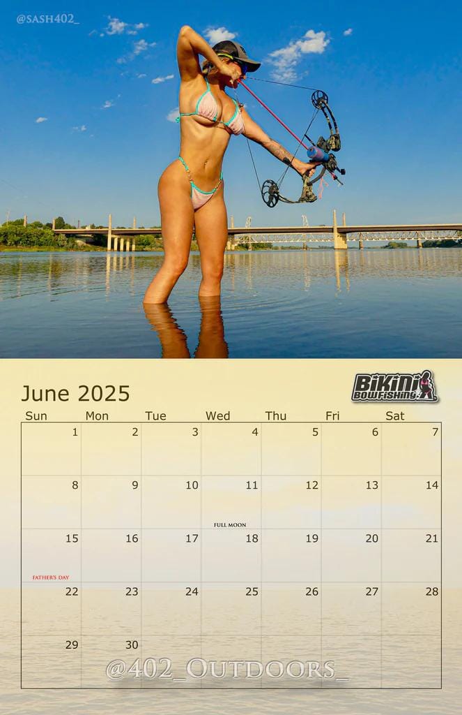 The 2025 Bikini Bowfishing Calendar Bikini Bowfishing 