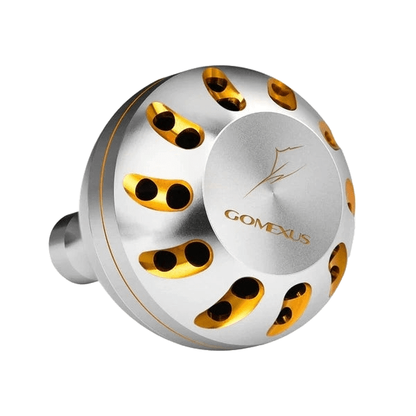 Gomexus Aluminum Reel Power Knob 45 47mm B45 Gomexus 45mm Silver/Gold 