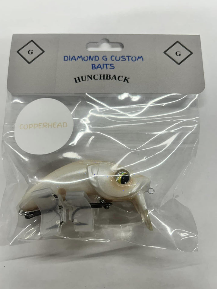 Diamond G Custom Baits - Hunchback Diamond G Custom Baits Copperhead 