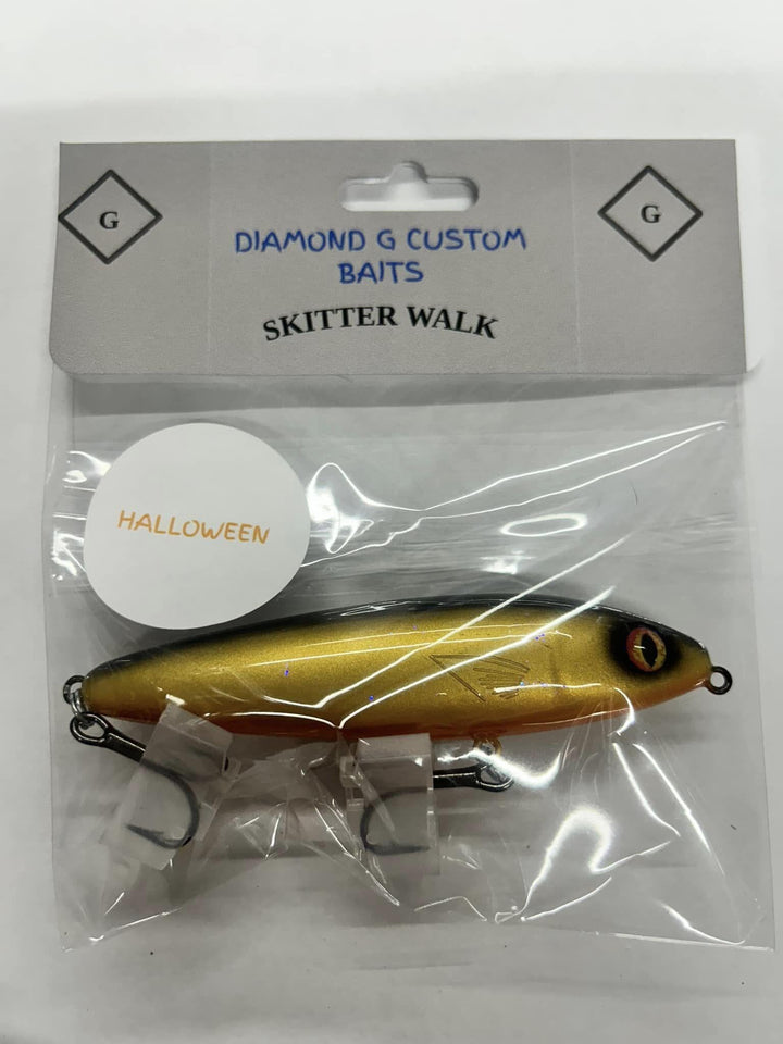 Diamond G Custom Baits - Skitter Walk Diamond G Custom Baits Halloween 