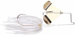 Prototype Lures - Guerilla Buzz Buzzbaits Prototype Lures 1/4oz White w/Gold Blade 