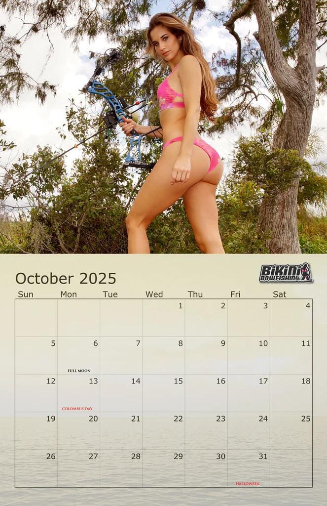 The 2025 Bikini Bowfishing Calendar Bikini Bowfishing 