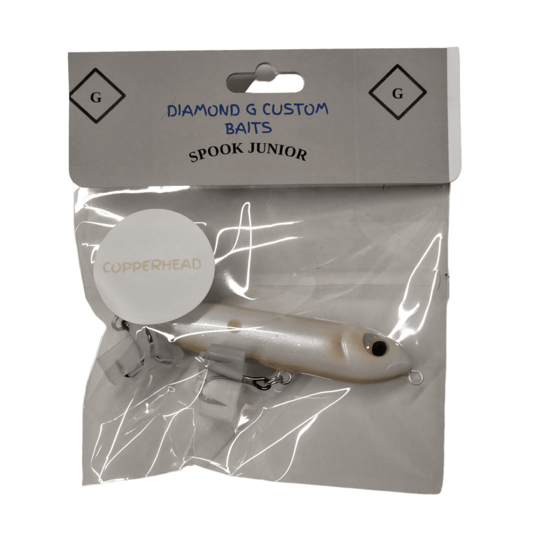 Diamond G Custom Baits - Spook Junior Diamond G Custom Baits Copperhead 