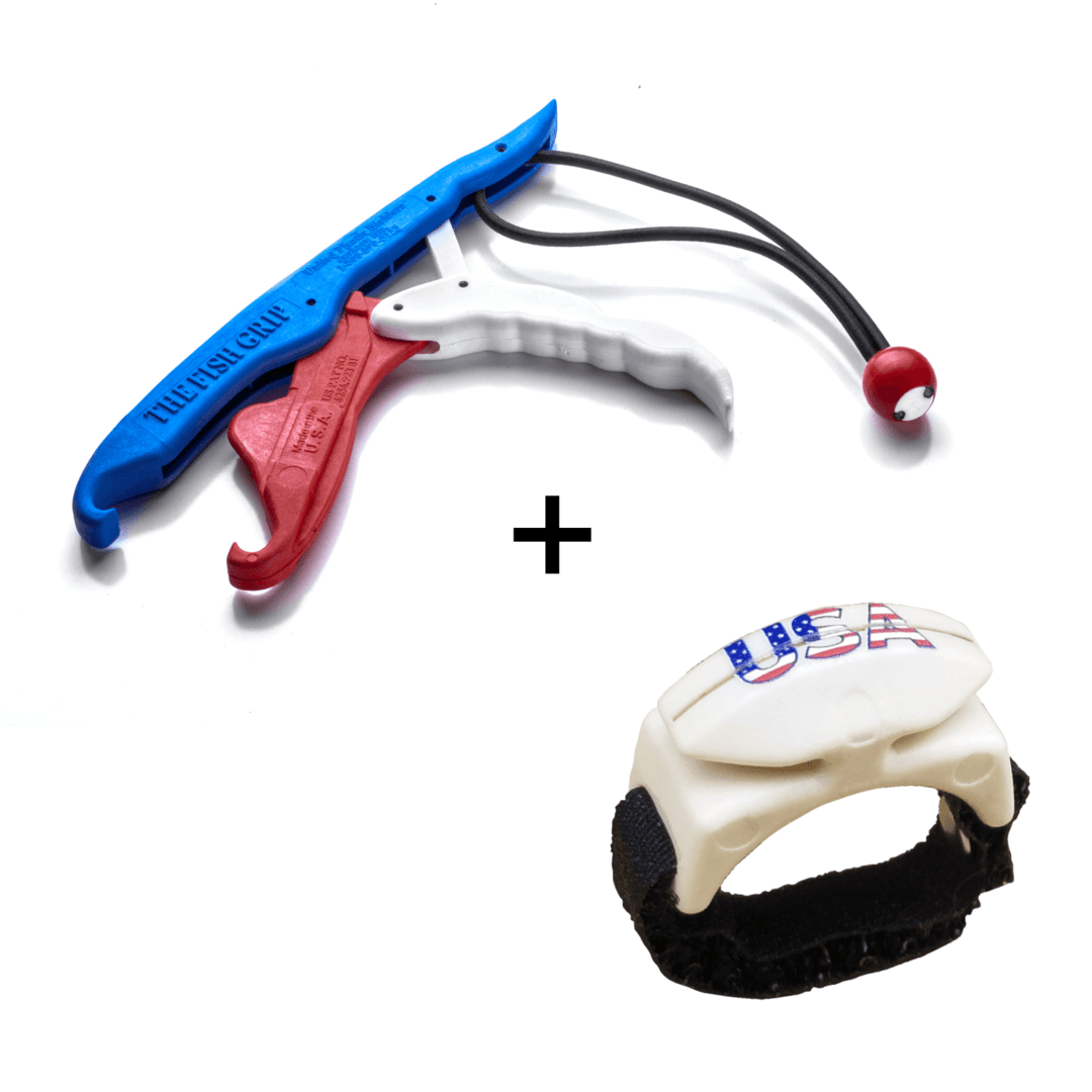 COMBO DEAL - Line Cutterz Ring + Lunker Tamers by The Fish Grip Combo Cutter Line Cutterz 