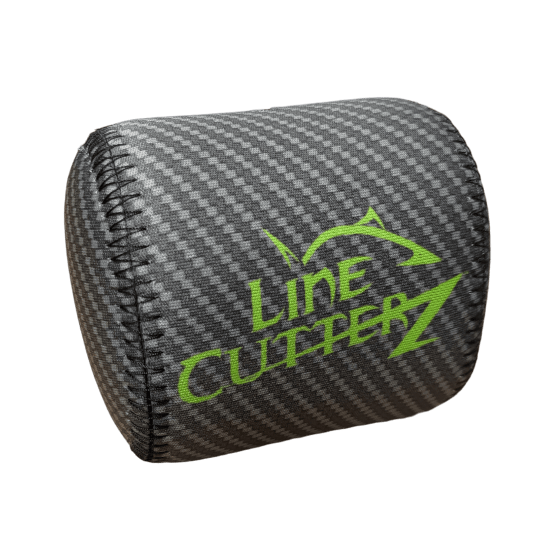Line Cutterz Neoprene Reel Cover (Baitcaster) Accessories Line Cutterz Carbon Fiber Standard 