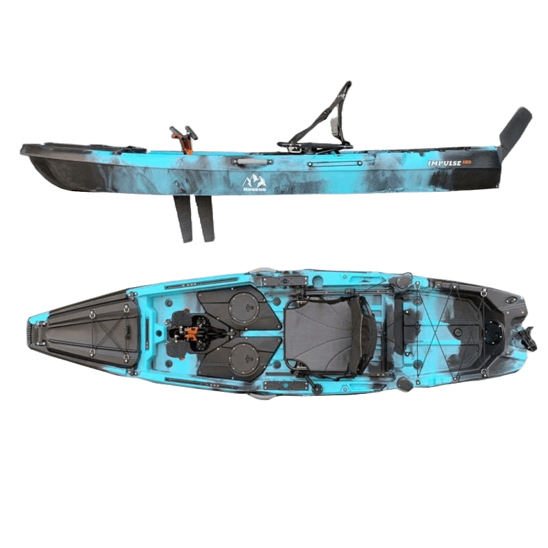 Hoodoo Impulse 105 Fin Drive Kayak Vessels Hoodoo Sports Marine Reef 