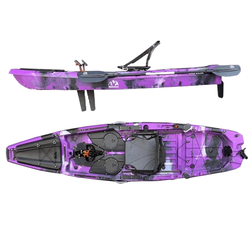 Hoodoo Impulse 105 Fin Drive Kayak Vessels Hoodoo Sports Purple Haze 