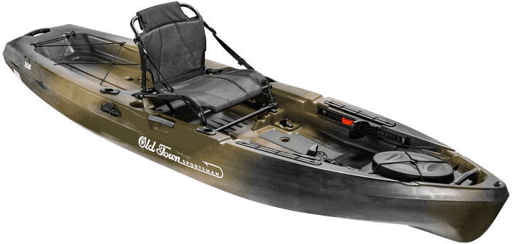 Old Town Sportsman 106 Vessels Old Town Canoe Marsh Camo 