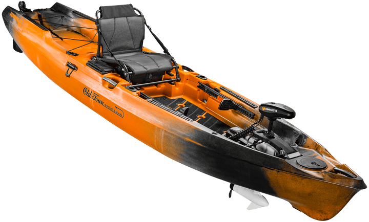 Old Town Sportsman Autopilot 136 Vessels Old Town Canoe Ember Camo 