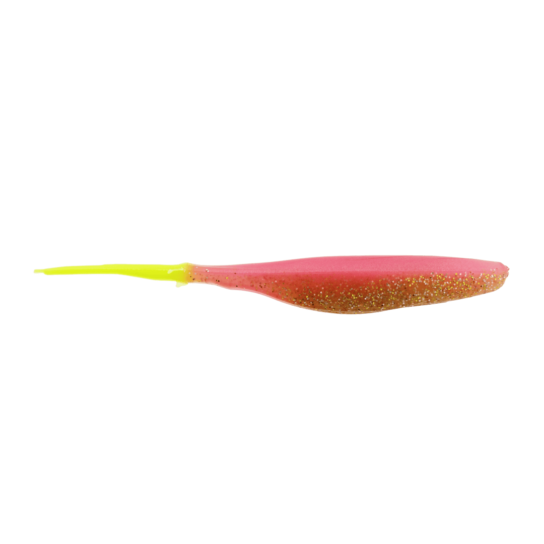 Saltwater Shad - 5″ Lure Bass Assassin Lures Laguna Lime Tail 