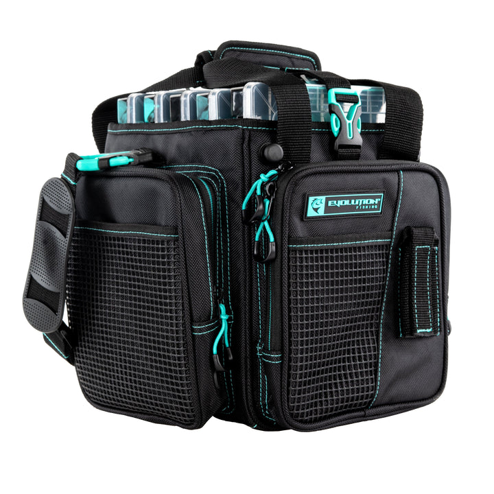 Vertical 3600 Drift Series Tackle Bag Green Tackle Storage Evolution Outdoor 