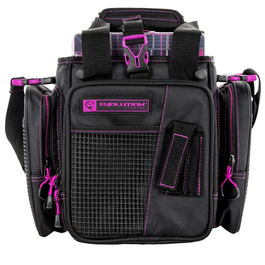 Vertical 3600 Drift Series Tackle Bag Purple Tackle Storage Evolution Outdoor 