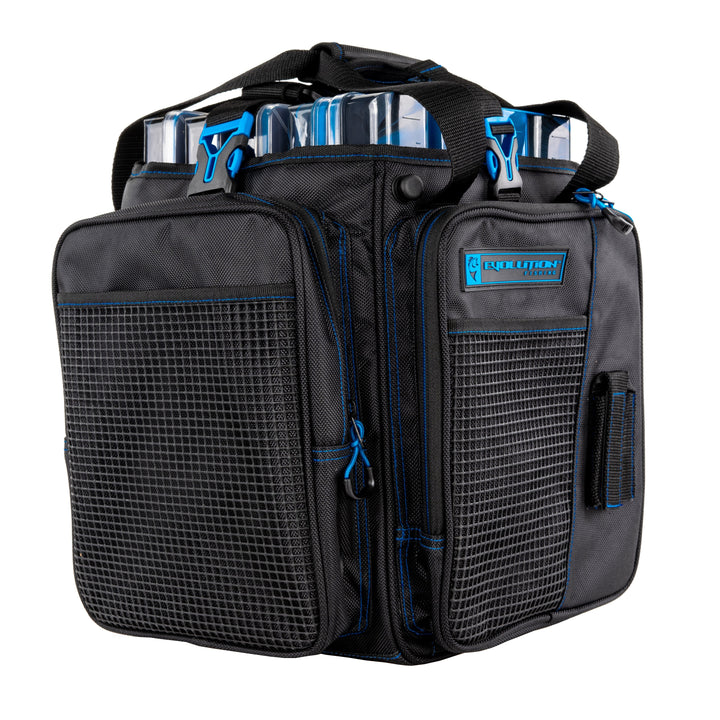 Vertical 3700 Drift Series Tackle Bag Blue Tackle Storage Evolution Outdoor 