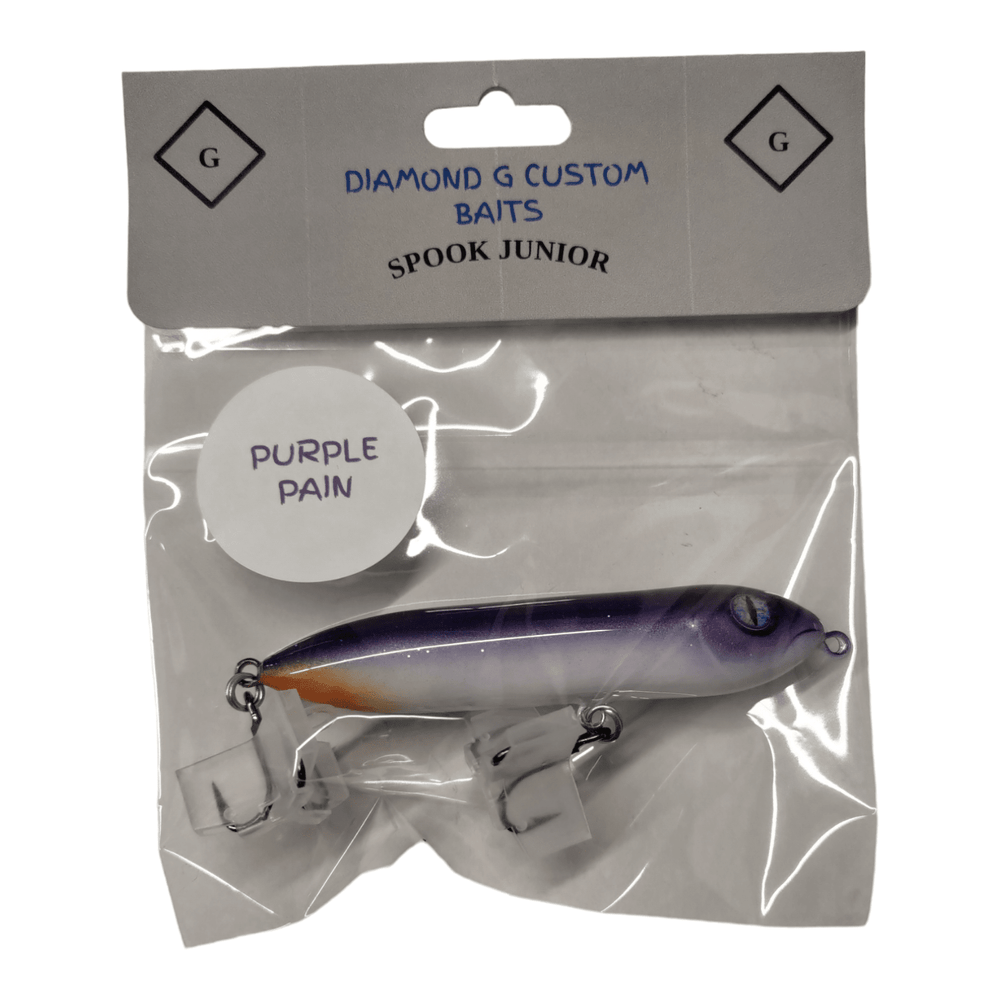 Diamond G Custom Baits - Spook Junior Diamond G Custom Baits Purple Pain 