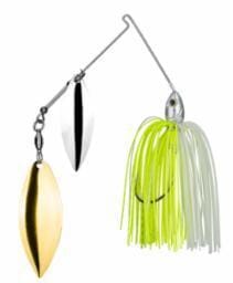 Strike King - Tour Grade Spinnerbait Strike King 3/8oz Chartreuse/White Willow/Willow