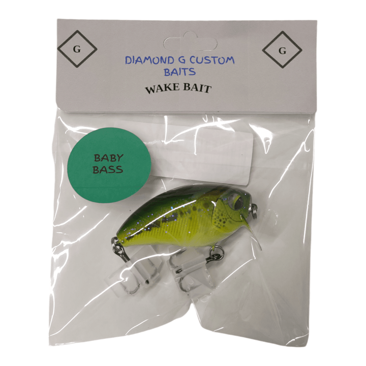 Diamond G Custom Baits - Wake Bait Diamond G Custom Baits Baby Bass 