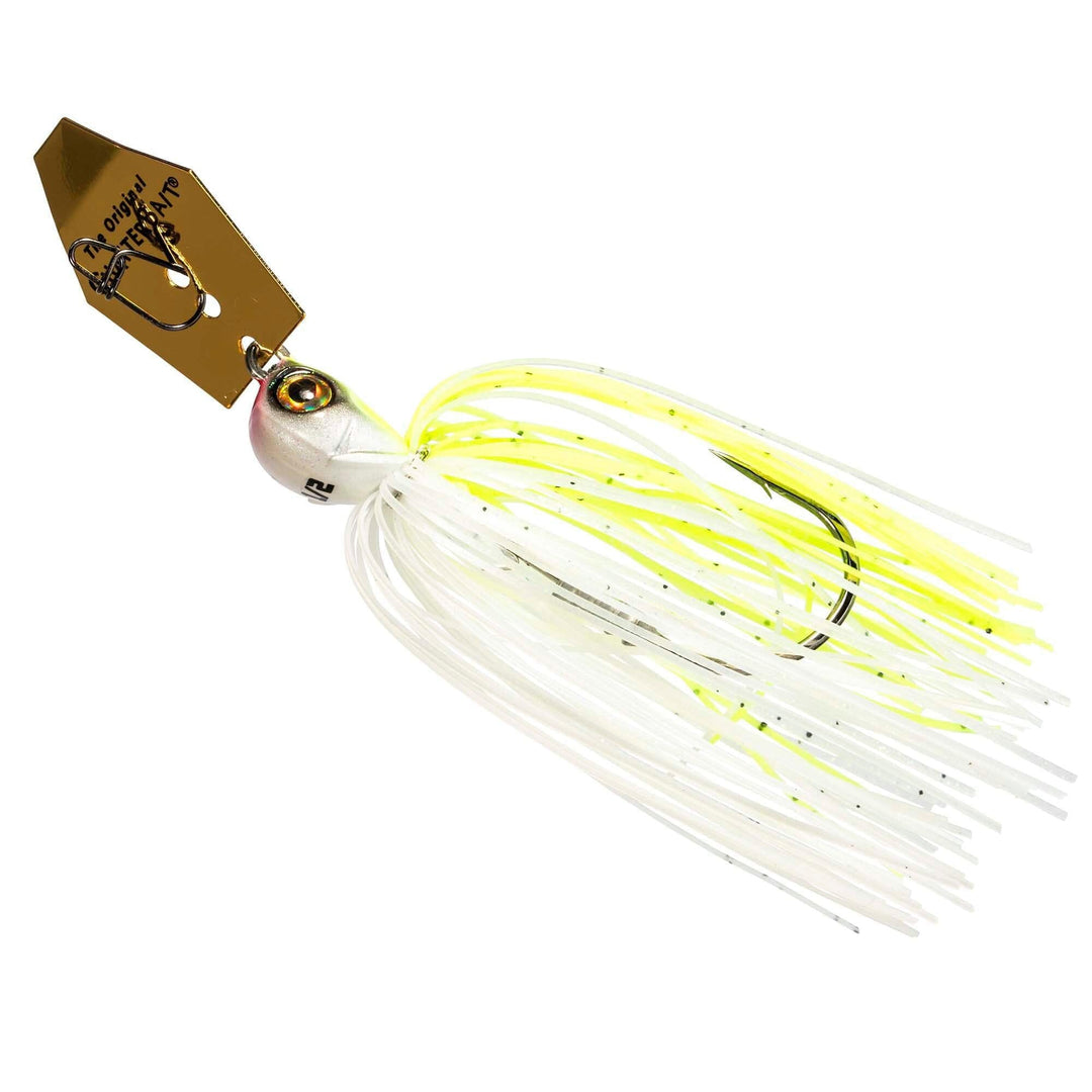 Z-Man - ChatterBait Elite EVO Z-Man Fishing Products 1/2oz Chartreuse/White 