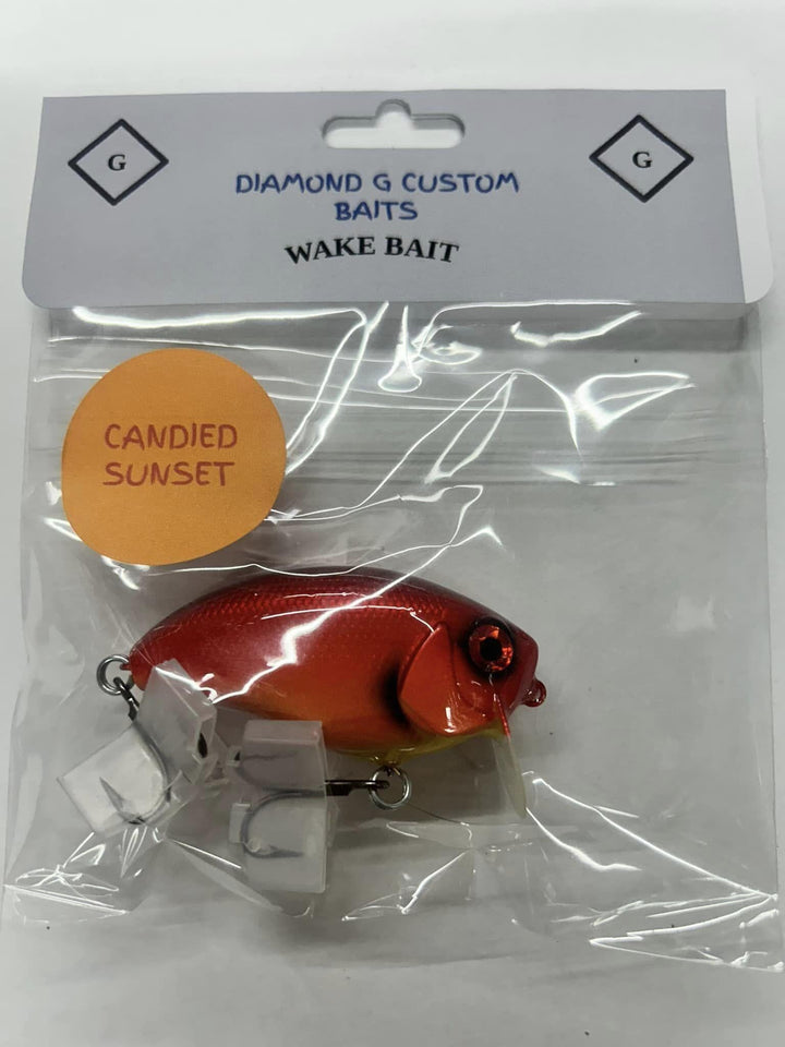 Diamond G Custom Baits - Wake Bait Diamond G Custom Baits Candied Sunset 