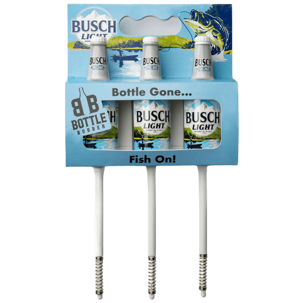 Bottle Bobbers - Busch Light Fishing Bobbers 3-Pack (Limited Edition) Fishing Floats & Bobbers Southern Bell Brands 