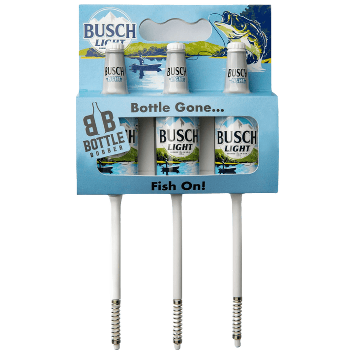 Bottle Bobbers - Busch Light Fishing Bobbers 3-Pack (Limited Edition) Fishing Floats & Bobbers Southern Bell Brands 