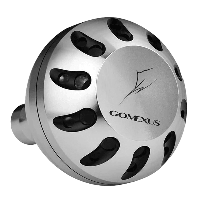 Gomexus Aluminum Reel Power Knob 45 47mm B45 Gomexus 45mm Silver/Black 