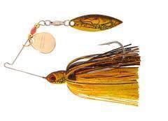 Booyah - Real Craw Pond Magic Spinnerbait Booyah 3/16oz Sunrise Craw Colorado/Willow