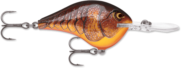 Rapala - DT Series Crankbait Rapala 10' Dark Brown Crawdad 