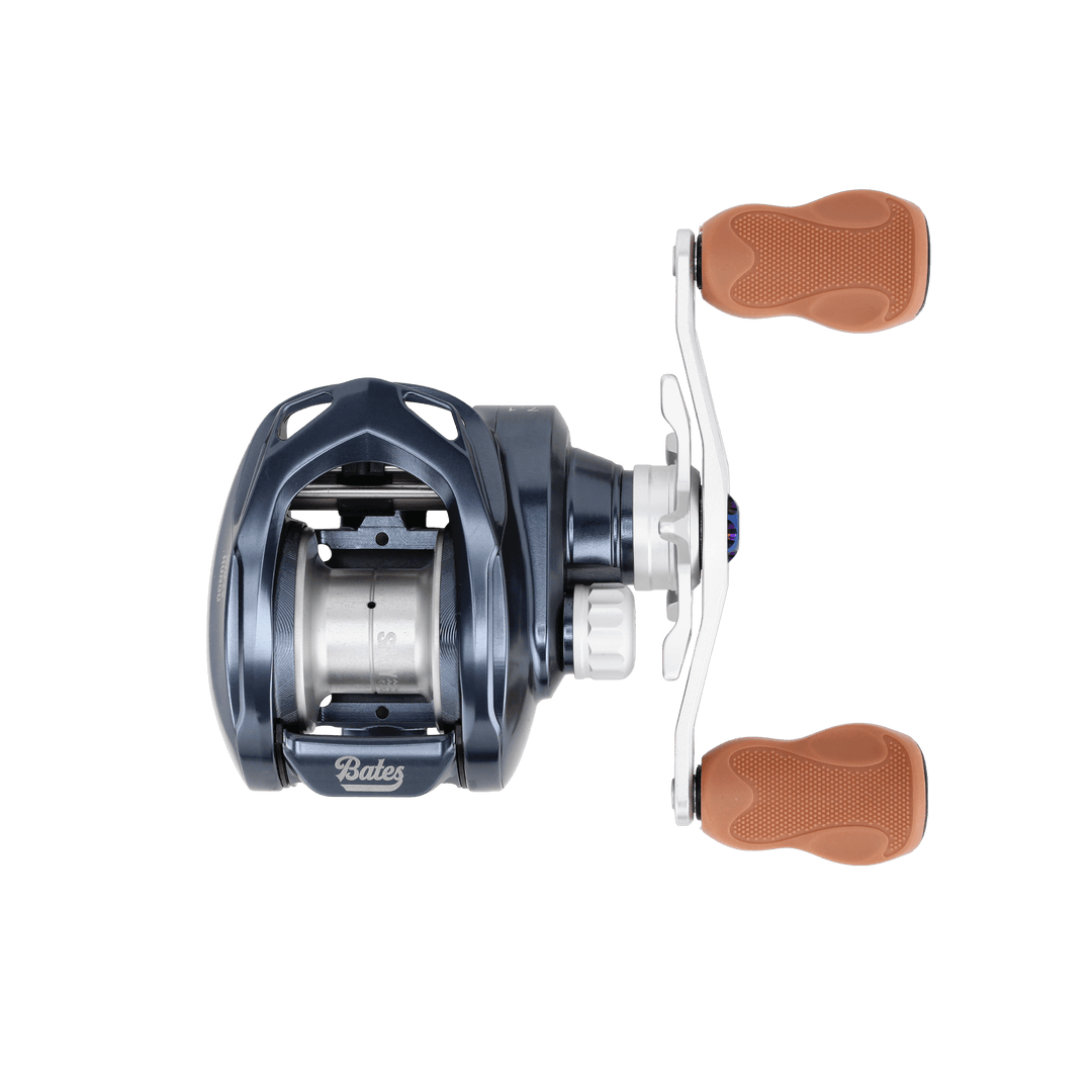 Bates - Salty Hundo Low-Profile Baitcast Reel Fishing Reel Bates Fishing Co Right-Hand 7.1:1 