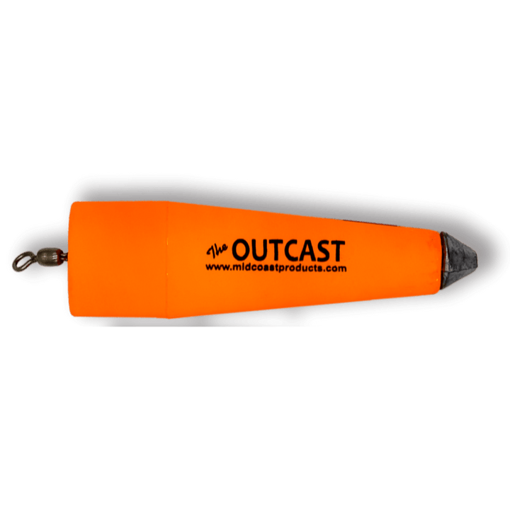 The Outcast Cork - 4 Inch Tackle Midcoast Products Orange 