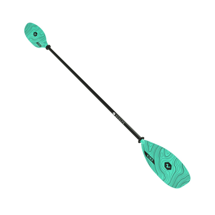 Evolve Fiberglass Paddle (90.5" to 98.4" adjustable) Accessories Vibe Kayaks Caribbean Blue 