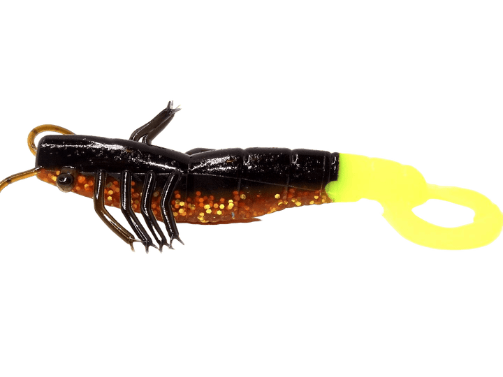 Chickenboy's Famous Shrimp Lures 4” - 6pk Lure Chicken Boy Lures Texas Roach 