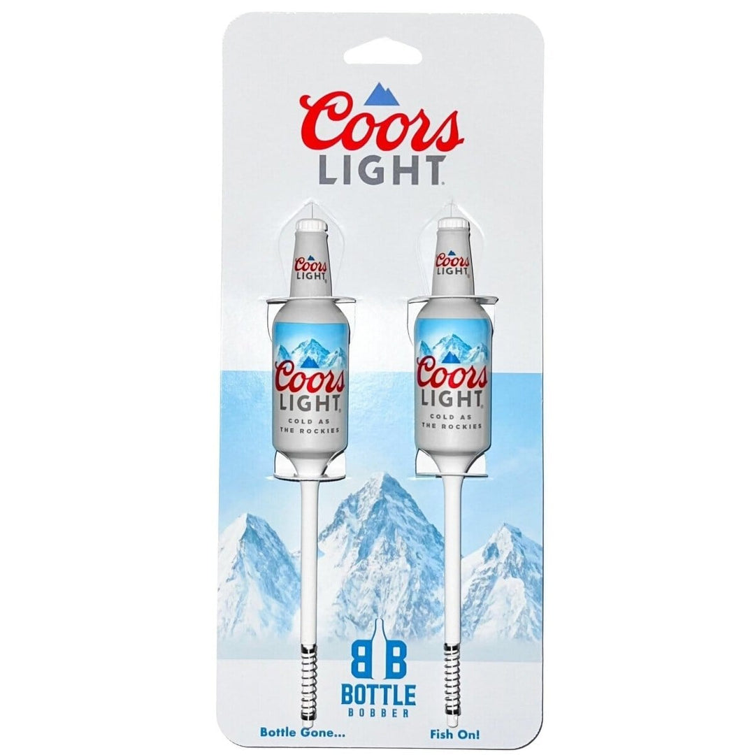 Two Pack Coors Light Fishing Bobbers - Southern Bell Brands Fishing Floats & Bobbers Southern Bell Brands 