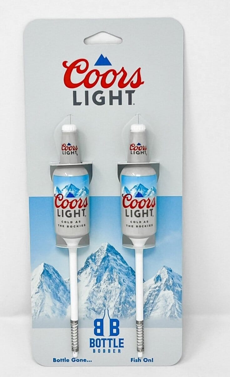 Two Pack Coors Light Fishing Bobbers - Southern Bell Brands Fishing Floats & Bobbers Southern Bell Brands 