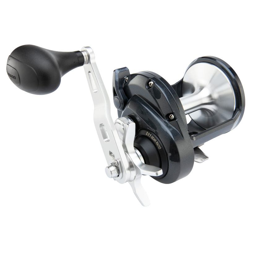 Shimano - Torium Star Drag Conventional Reel Fishing Reel Shimano Right-Hand 50 5.1:1