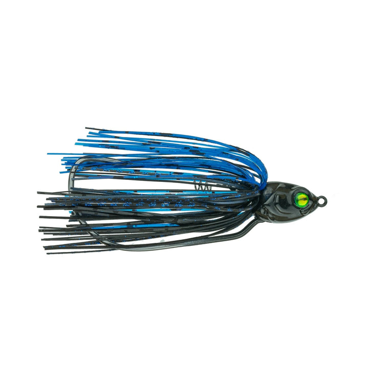 6th Sense - Axle Swinging Swim Jig Lure 6th Sense Lure Co Black N Blue 6/0 1/2oz